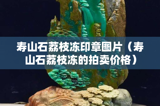 寿山石荔枝冻印章图片（寿山石荔枝冻的拍卖价格）