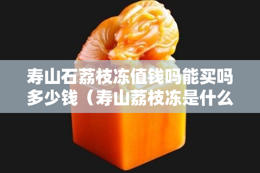 寿山石荔枝冻值钱吗能买吗多少钱（寿山荔枝冻是什么料）