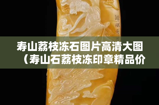 寿山荔枝冻石图片高清大图（寿山石荔枝冻印章精品价格）