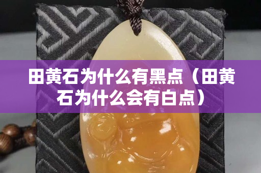 田黄石为什么有黑点（田黄石为什么会有白点）