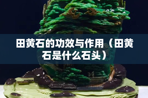 田黄石的功效与作用（田黄石是什么石头）