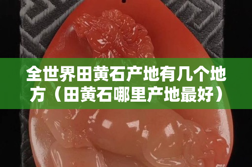 全世界田黄石产地有几个地方（田黄石哪里产地最好）