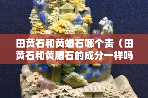 田黄石和黄蜡石哪个贵（田黄石和黄腊石的成分一样吗）
