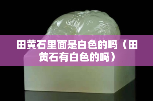 田黄石里面是白色的吗（田黄石有白色的吗）