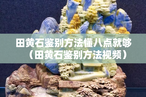田黄石鉴别方法懂八点就够（田黄石鉴别方法视频）