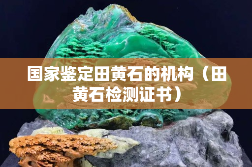 国家鉴定田黄石的机构（田黄石检测证书）