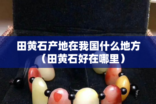 田黄石产地在我国什么地方（田黄石好在哪里）