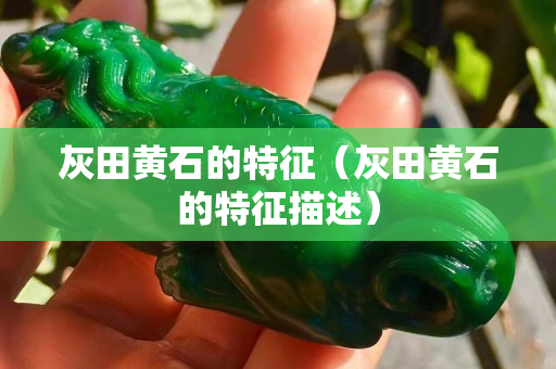 灰田黄石的特征（灰田黄石的特征描述）