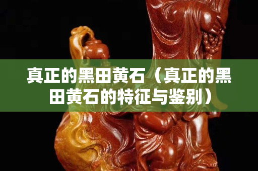 真正的黑田黄石（真正的黑田黄石的特征与鉴别）