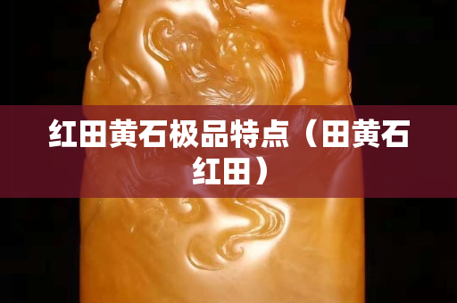 红田黄石极品特点（田黄石红田）