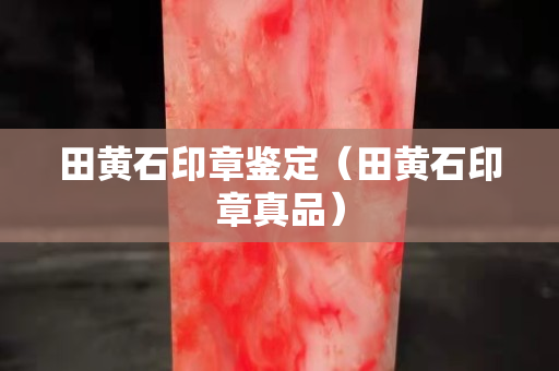 田黄石印章鉴定（田黄石印章真品）