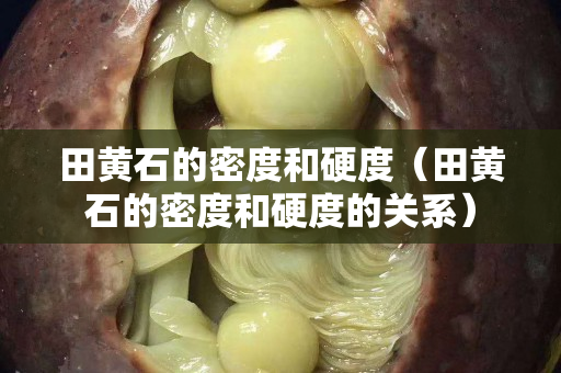 田黄石的密度和硬度（田黄石的密度和硬度的关系）