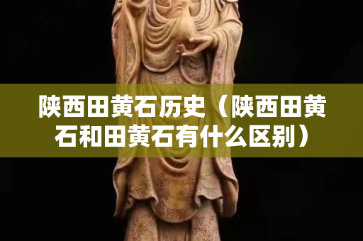 陕西田黄石历史（陕西田黄石和田黄石有什么区别）