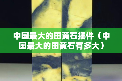 中国最大的田黄石摆件（中国最大的田黄石有多大）