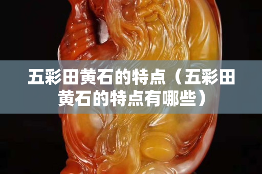 五彩田黄石的特点（五彩田黄石的特点有哪些）
