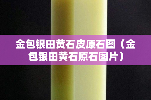 金包银田黄石皮原石图（金包银田黄石原石图片）