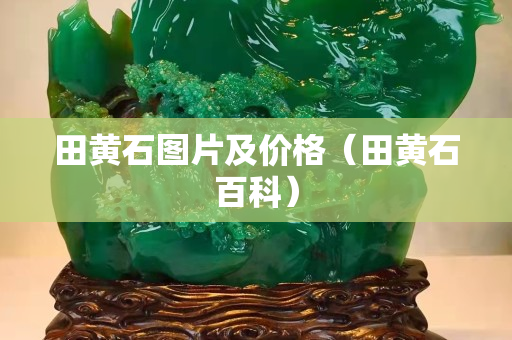 田黄石图片及价格（田黄石百科）