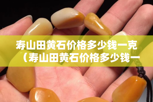 寿山田黄石价格多少钱一克（寿山田黄石价格多少钱一克呢）