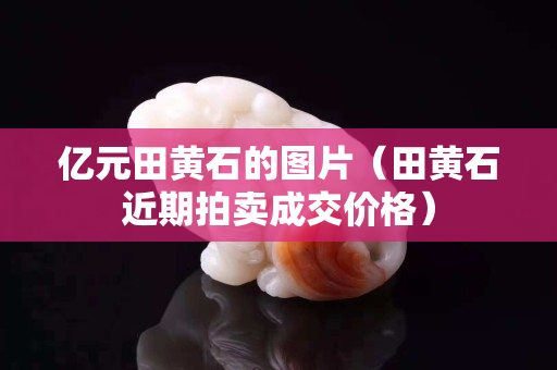 亿元田黄石的图片（田黄石近期拍卖成交价格）