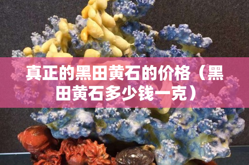真正的黑田黄石的价格（黑田黄石多少钱一克）