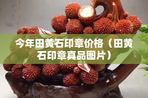 今年田黄石印章价格（田黄石印章真品图片）