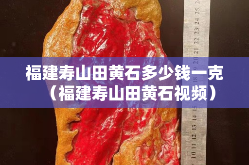 福建寿山田黄石多少钱一克（福建寿山田黄石视频）