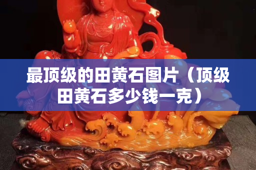 最顶级的田黄石图片（顶级田黄石多少钱一克）