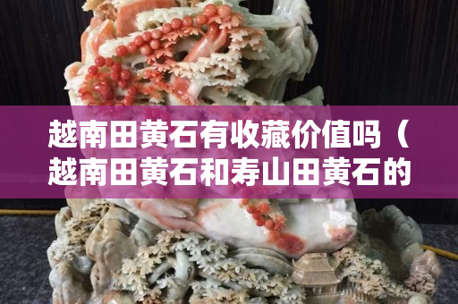 越南田黄石有收藏价值吗（越南田黄石和寿山田黄石的区别）