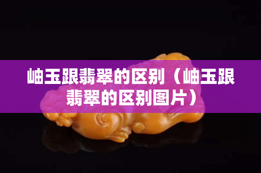 岫玉跟翡翠的区别（岫玉跟翡翠的区别图片）