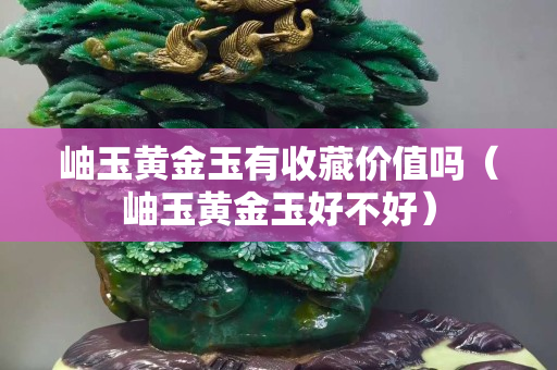 岫玉黄金玉有收藏价值吗（岫玉黄金玉好不好）