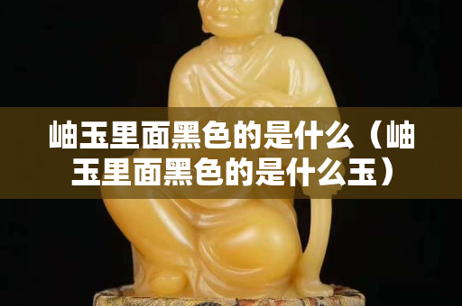 岫玉里面黑色的是什么（岫玉里面黑色的是什么玉）
