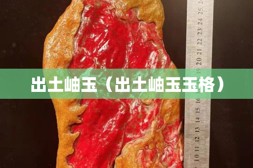 出土岫玉（出土岫玉玉格）