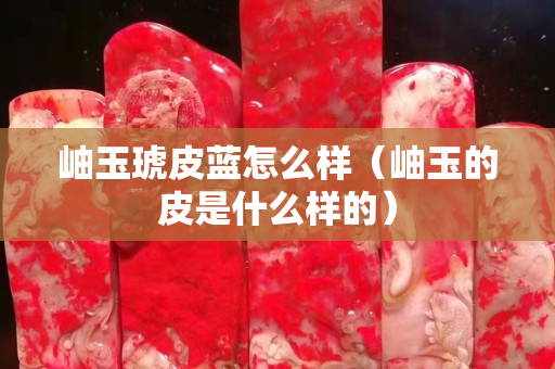 岫玉琥皮蓝怎么样（岫玉的皮是什么样的）