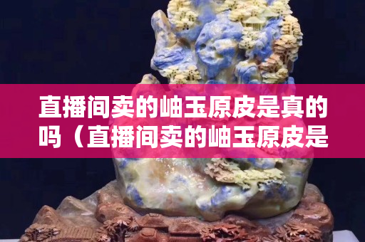 直播间卖的岫玉原皮是真的吗（直播间卖的岫玉原皮是真的吗安全吗）