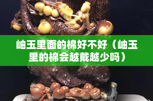 岫玉里面的棉好不好（岫玉里的棉会越戴越少吗）