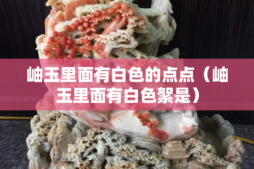 岫玉里面有白色的点点（岫玉里面有白色絮是）