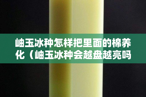 岫玉冰种怎样把里面的棉养化（岫玉冰种会越盘越亮吗）