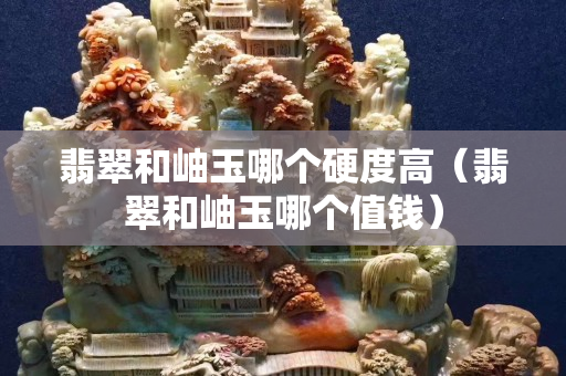 翡翠和岫玉哪个硬度高（翡翠和岫玉哪个值钱）