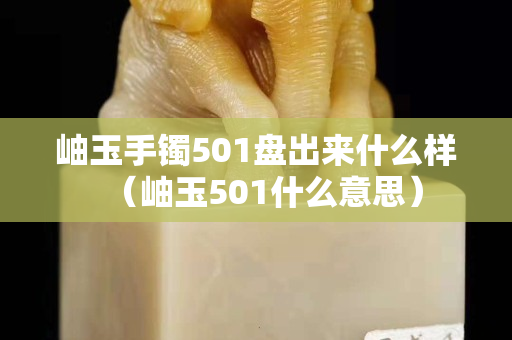 岫玉手镯501盘出来什么样（岫玉501什么意思）
