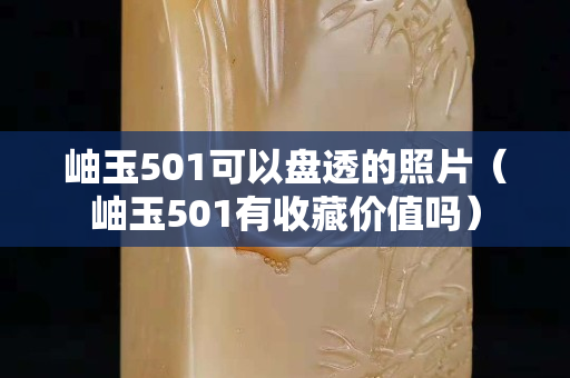岫玉501可以盘透的照片（岫玉501有收藏价值吗）