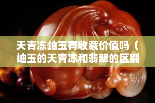 天青冻岫玉有收藏价值吗（岫玉的天青冻和翡翠的区别）