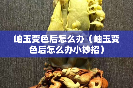 岫玉变色后怎么办（岫玉变色后怎么办小妙招）