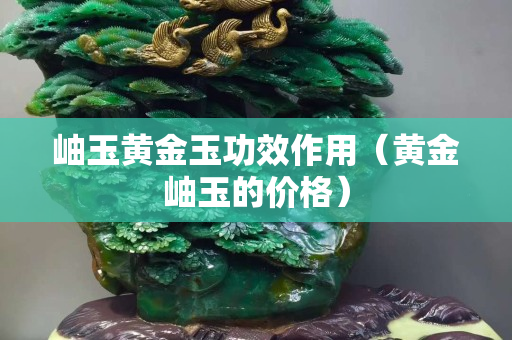 岫玉黄金玉功效作用（黄金岫玉的价格）