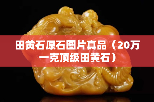 田黄石原石图片真品（20万一克顶级田黄石）
