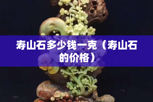 寿山石多少钱一克（寿山石的价格）