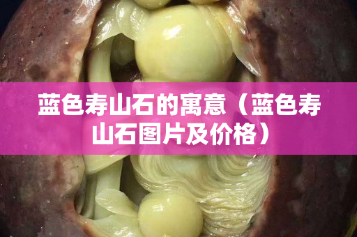 蓝色寿山石的寓意（蓝色寿山石图片及价格）