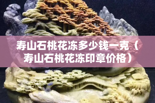 寿山石桃花冻多少钱一克（寿山石桃花冻印章价格）