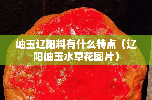 岫玉辽阳料有什么特点（辽阳岫玉水草花图片）