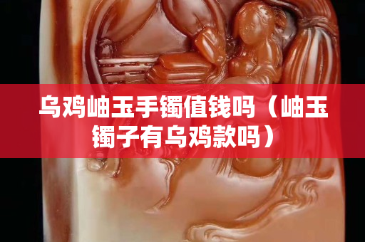 乌鸡岫玉手镯值钱吗（岫玉镯子有乌鸡款吗）