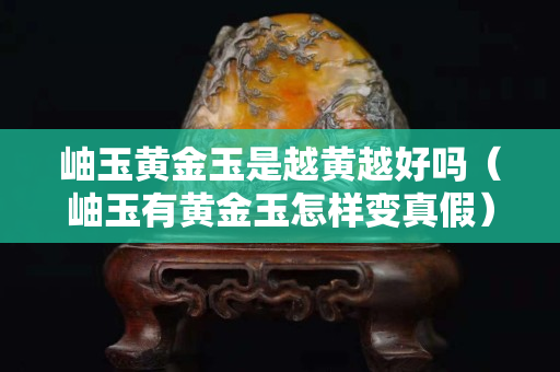 岫玉黄金玉是越黄越好吗（岫玉有黄金玉怎样变真假）